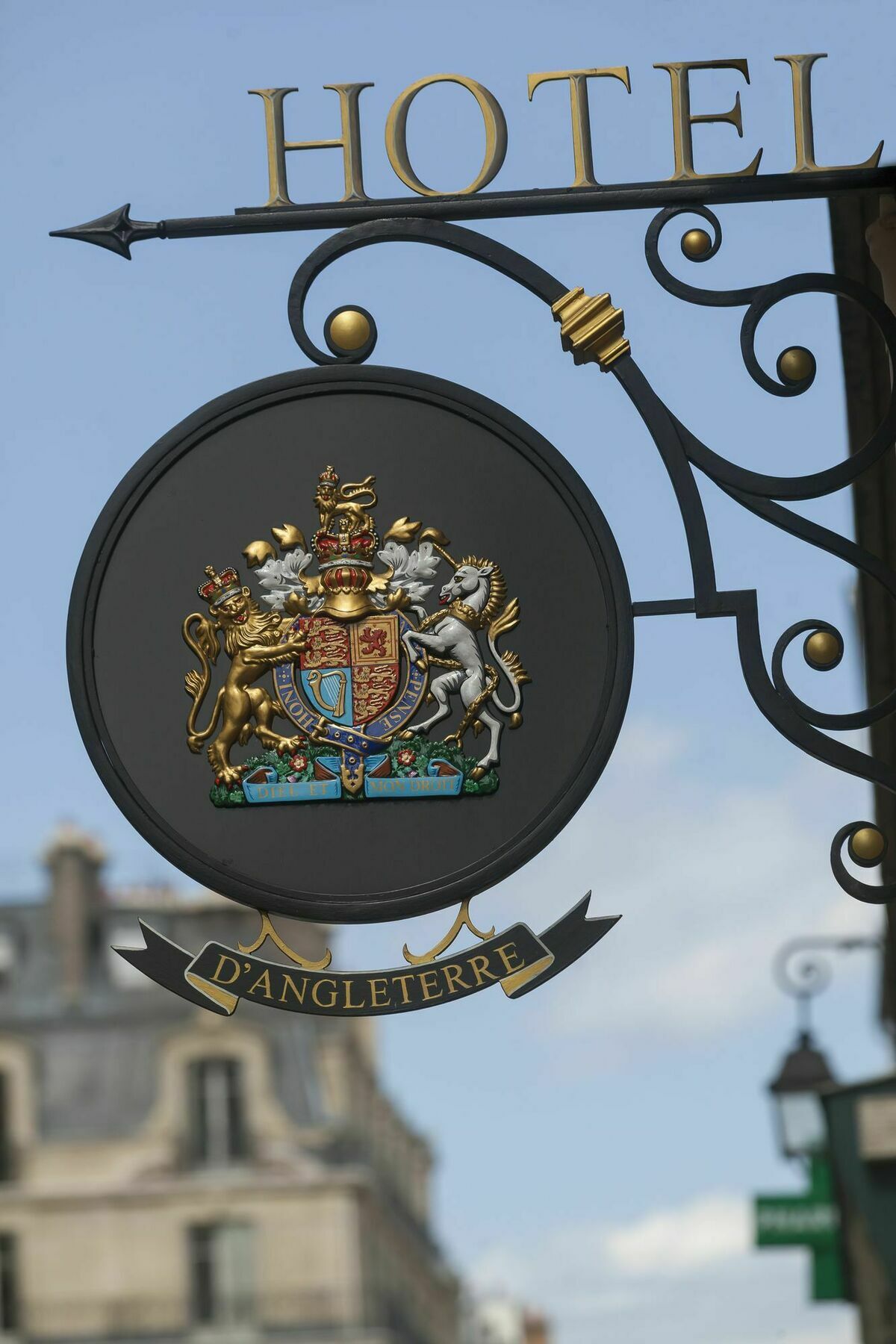 Hotel D'Angleterre Paris Exterior foto